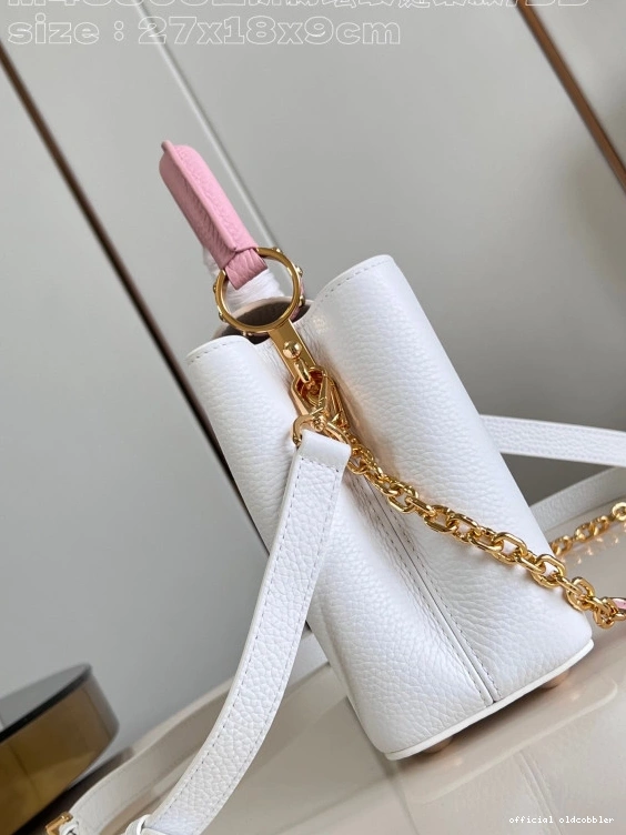 Official oldcobbler CAPUCINES BB-27*18*9CM LOUIS VUITTON 0806